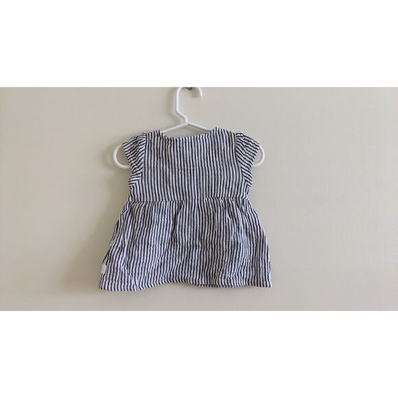 Petit Lem FIRSTS Striped Seersucker Dress Set Size 3m - Picture 6 of 8